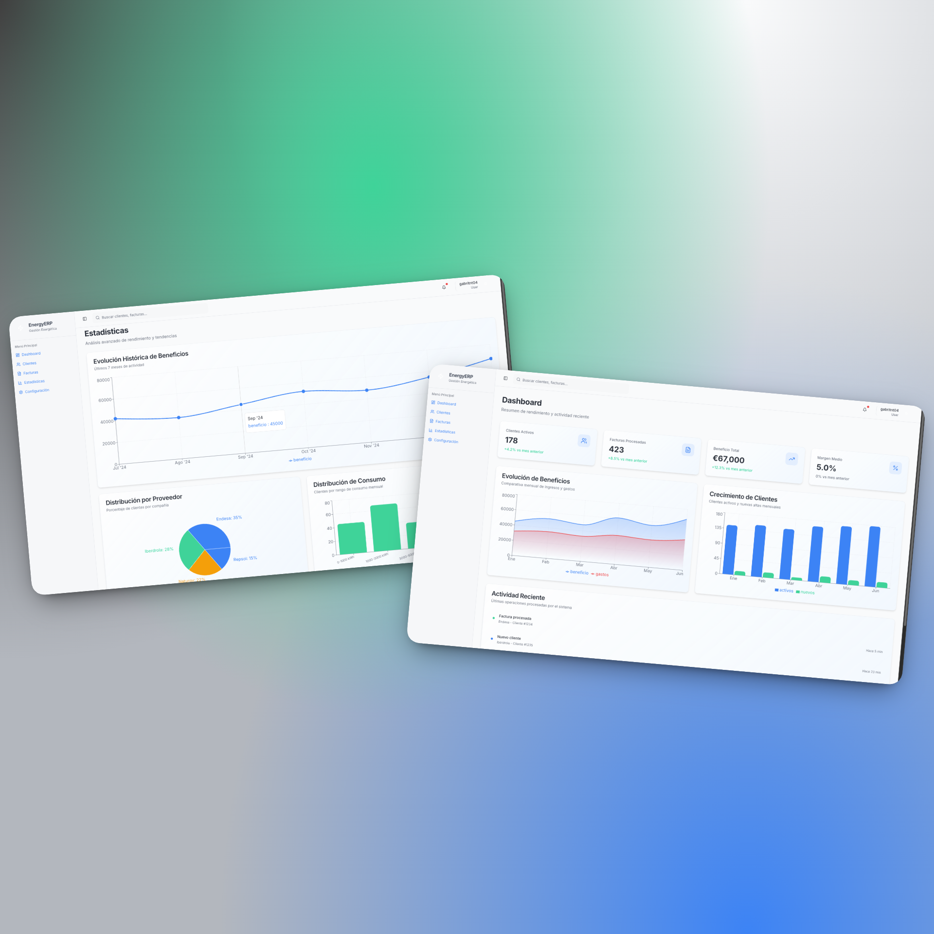 ERP para comercializadora de energía